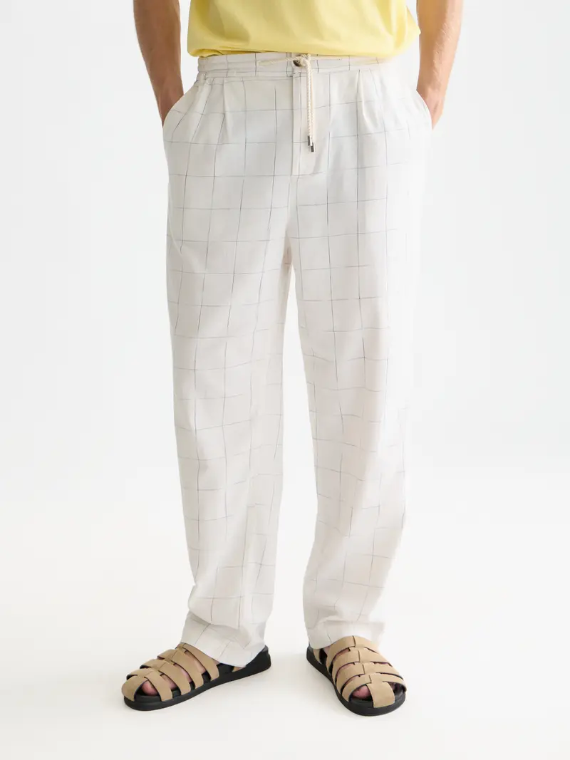 Oliver Linenblend Relaxed Straightfit Jogger