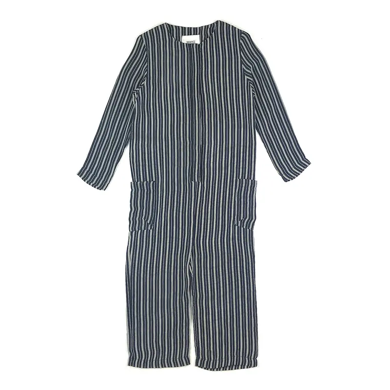 One Suit Silk Irregular Stripe
