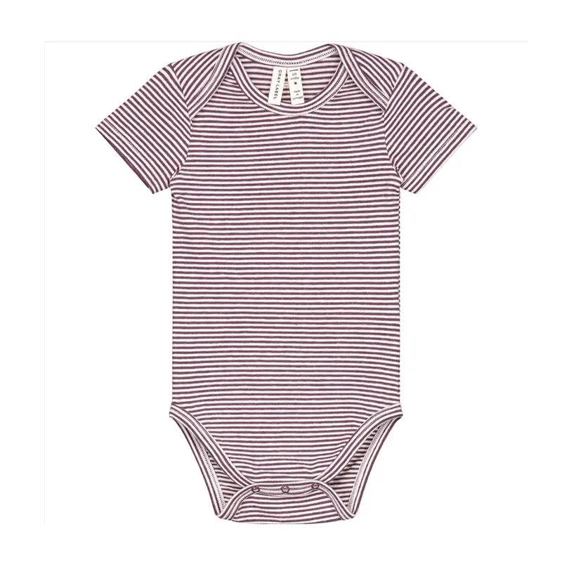 Onesie Baby Plum / Cream