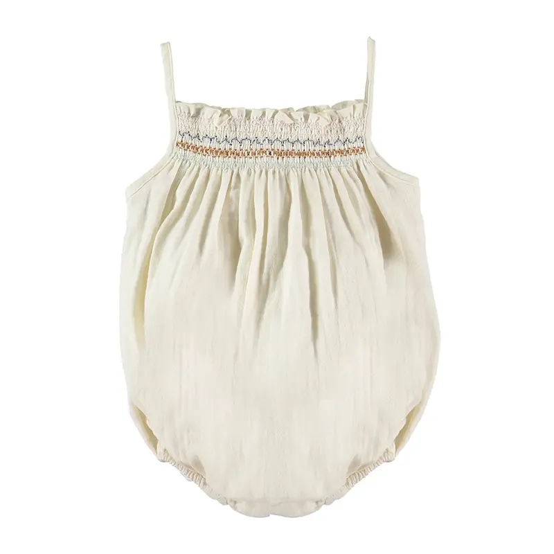 Onesie Smock Cru Natural