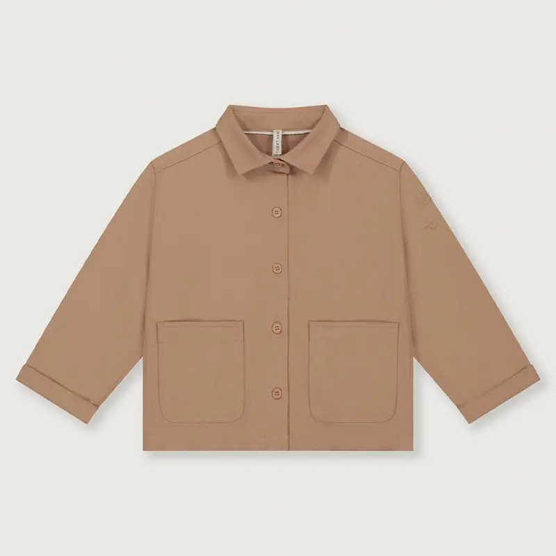 Overshirt Pop Twill Biscuit