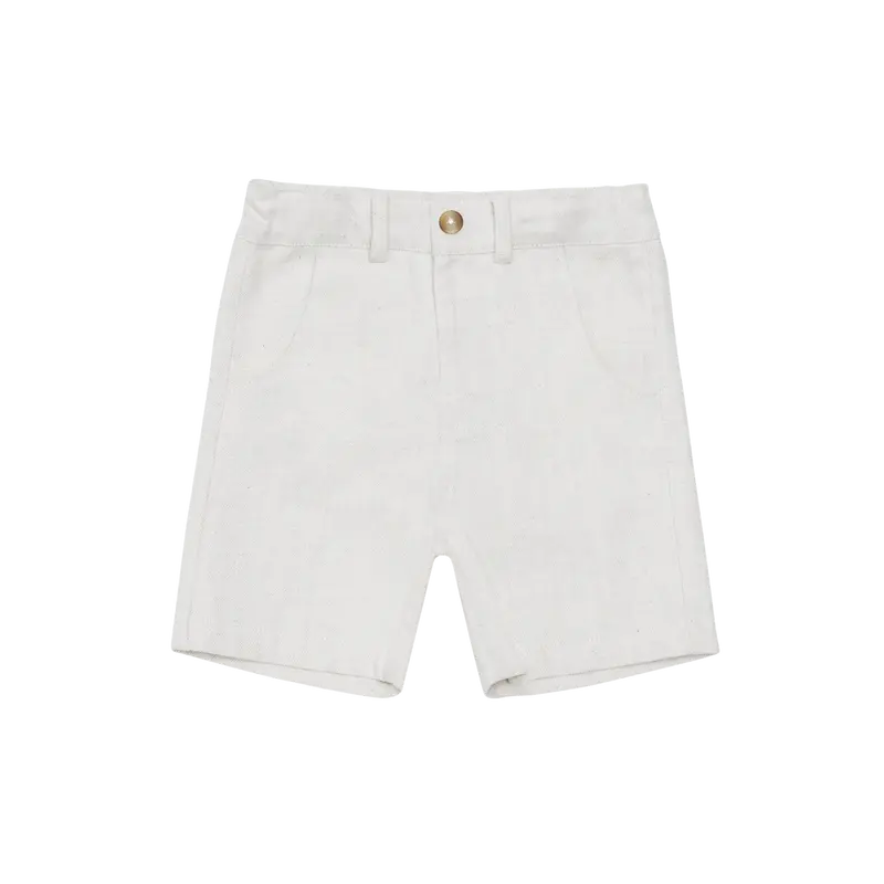 Panier Shorts | White Sand Melange