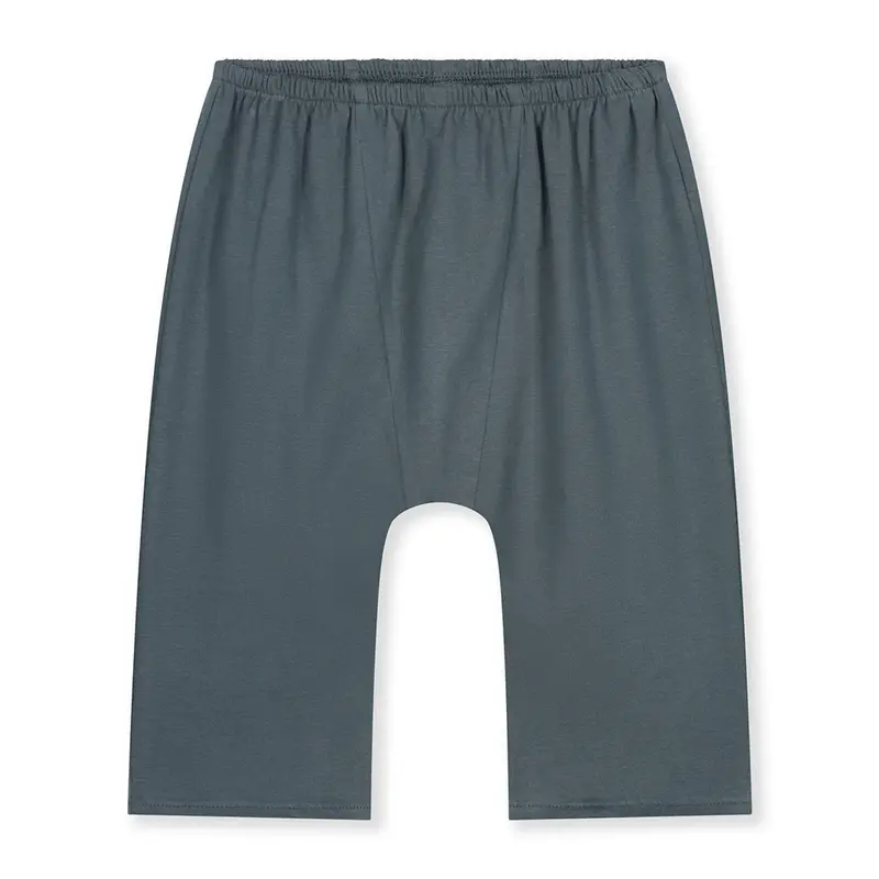 Pant Baby With Frontseams Blue Grey