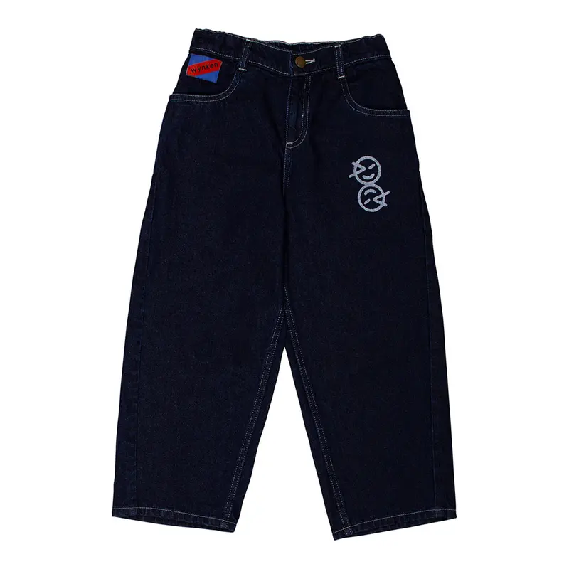 Pant Jean Stripes Deep Indigo Dark