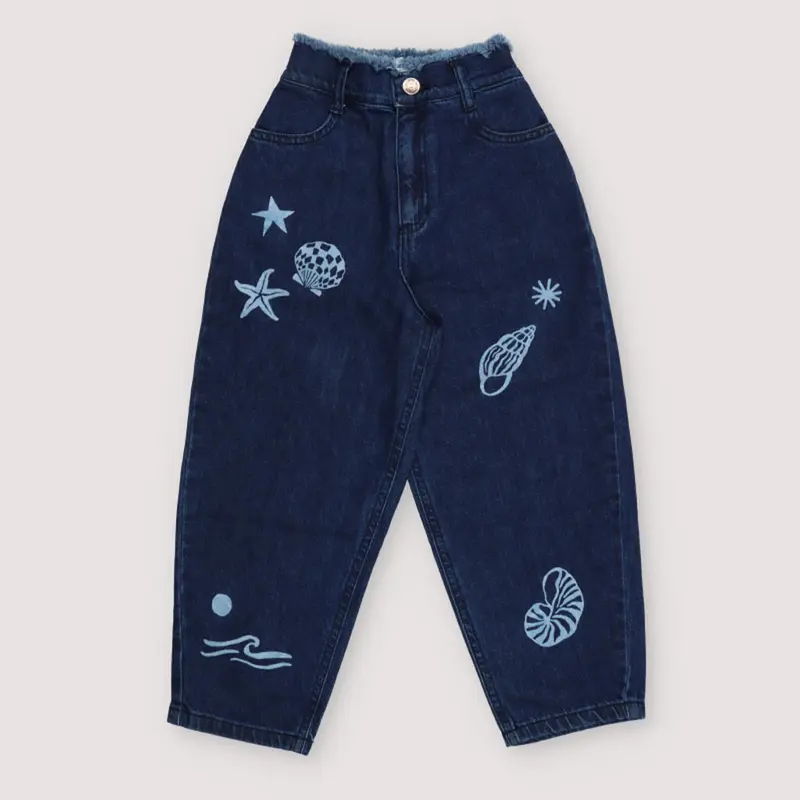Pant Lagoon Dark Blue Denim