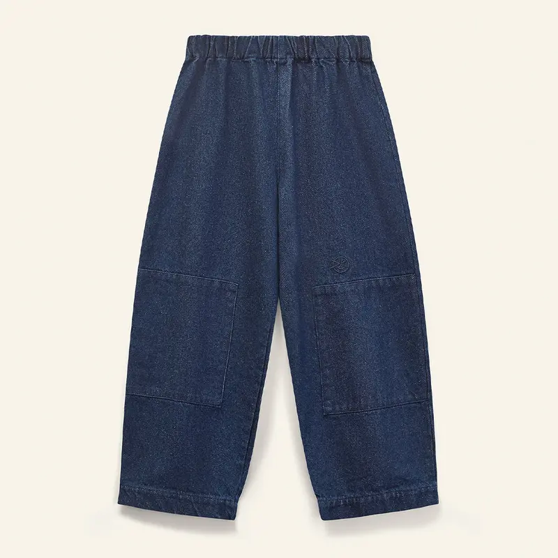 Pant Patch Denim Mid Wash