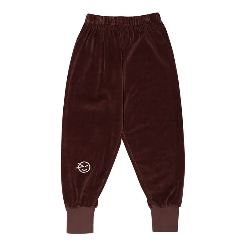 Pant Velour Cloud Choc