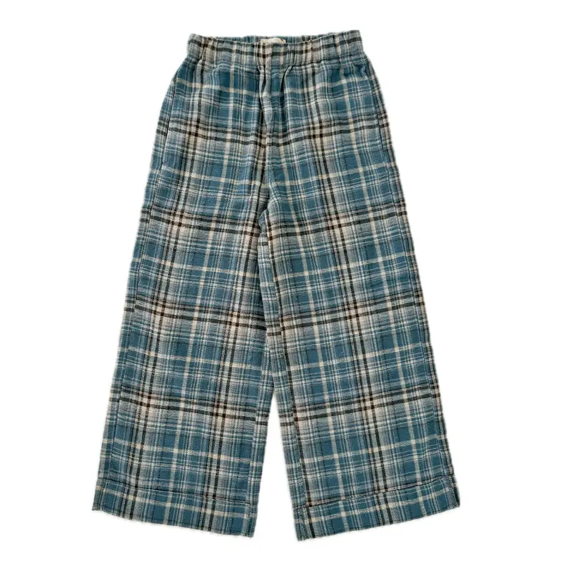 Pants Blue Check