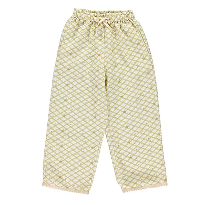 Pants Claudia Flower Check