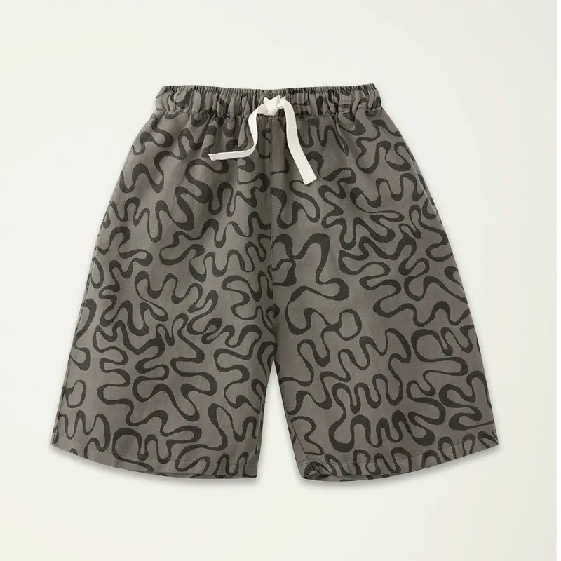 Pants Crop Squiggle