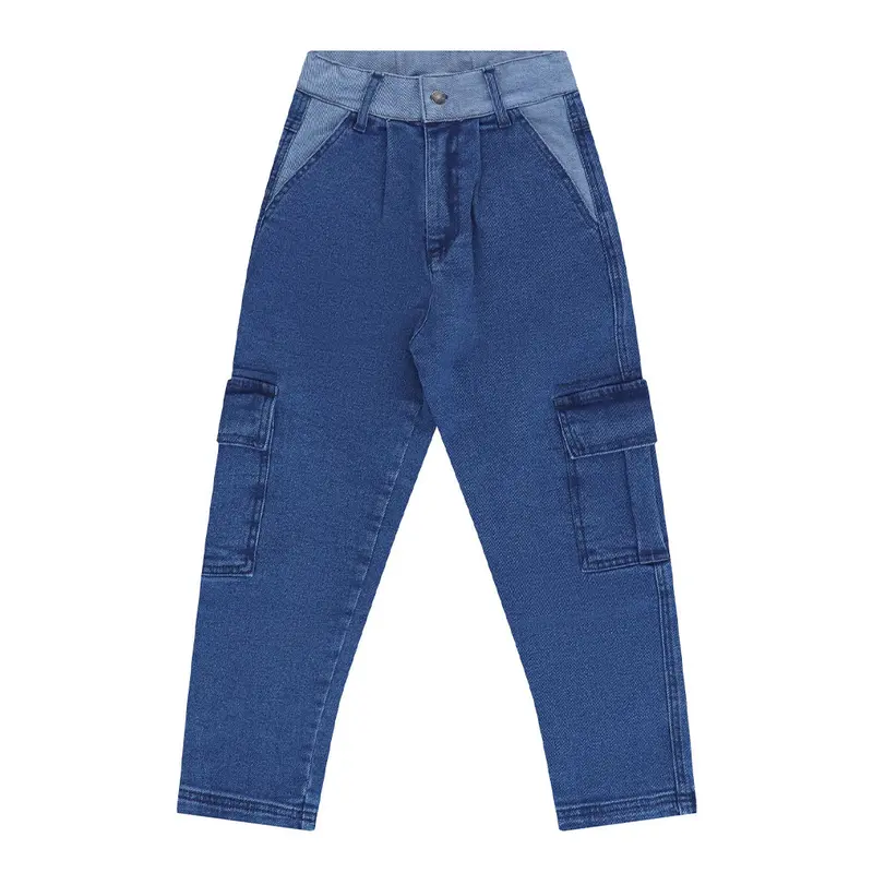Pants Denim Cargo