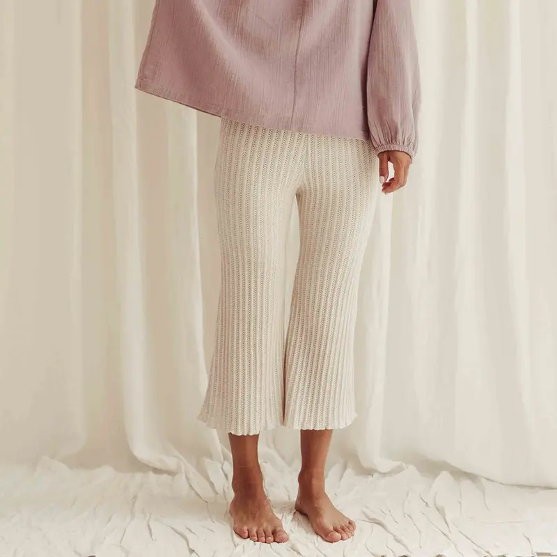 Pants Elfie Ecru Woman