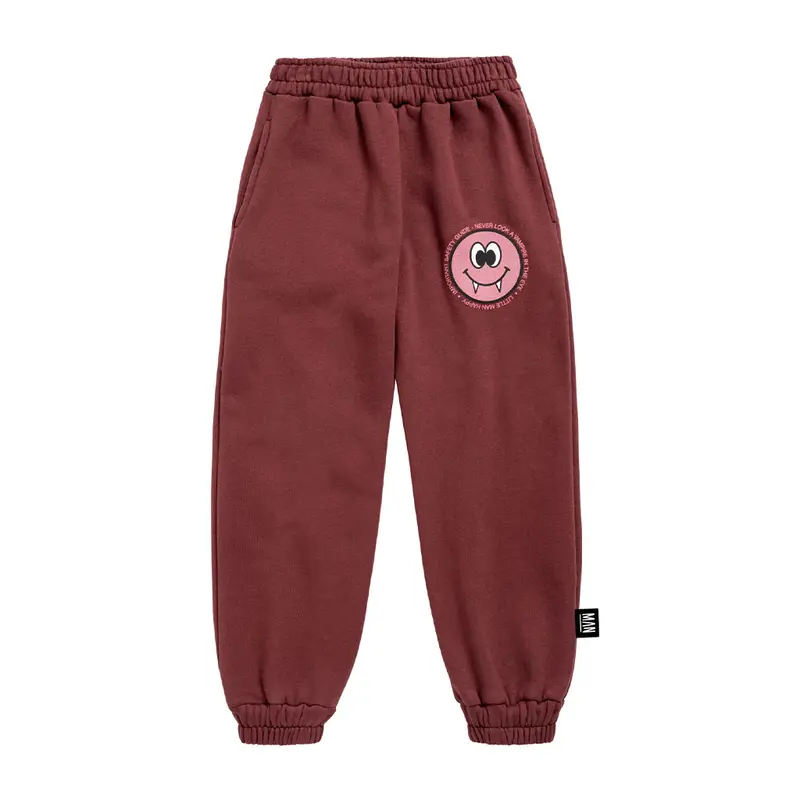 Pants Jogging Dracu Smile Maroon