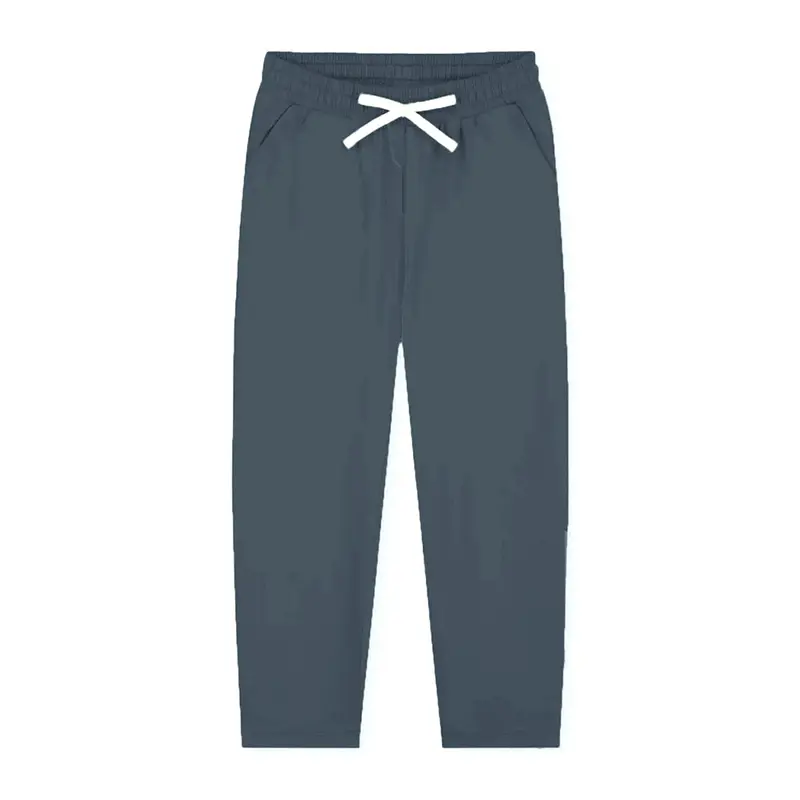 Pants Tapered Blue Grey