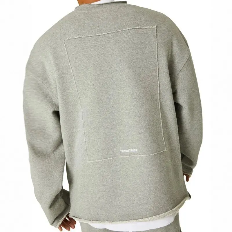 Paul | Herren Locker Geschnittener Pullover Lounge-Sweatshirt
