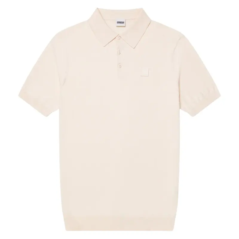 Peach Dust katoenen knit polo Summer