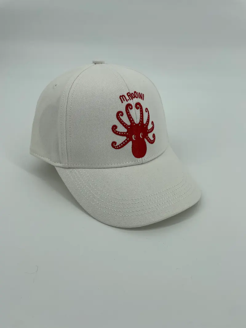 Pet Wit Rode Oktopus Maat 9 Mnd - 3 Jaar