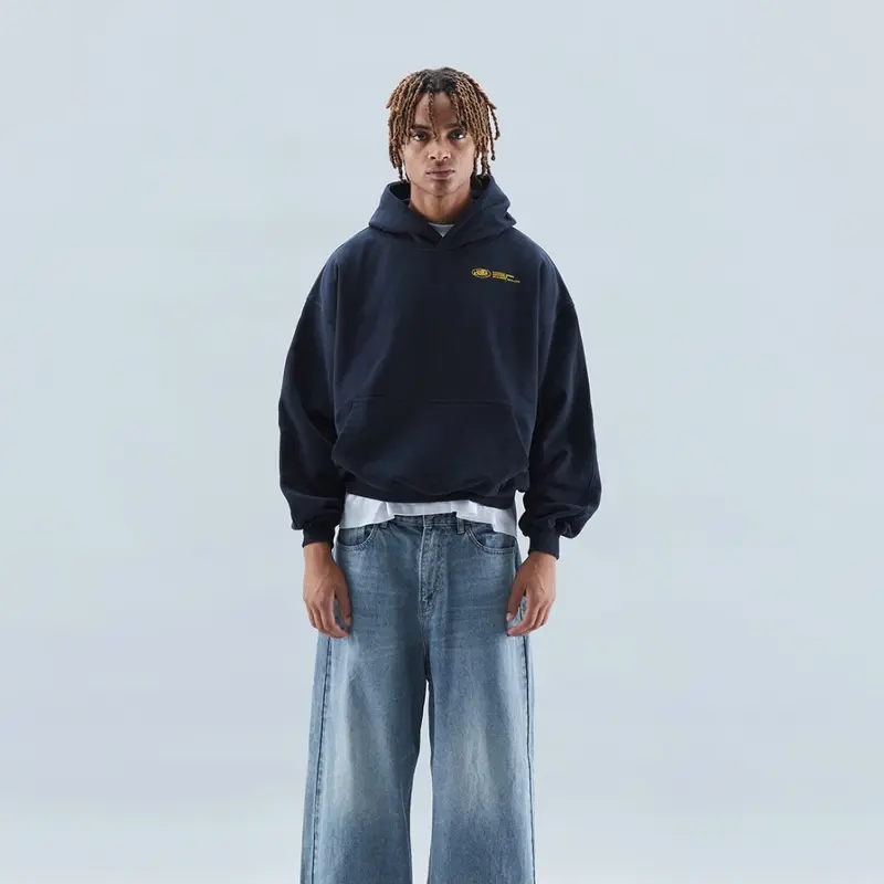 Petra | Damen Oversized Text Kapuzenpullover