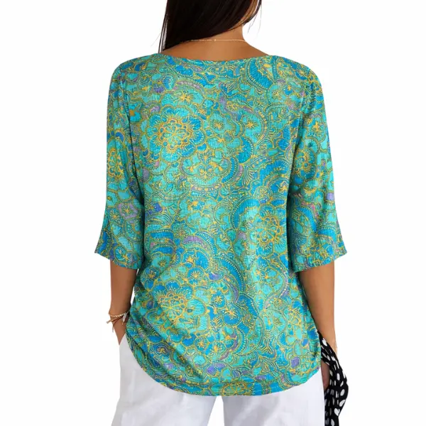 Phaela - Weiche Rippstrickbluse