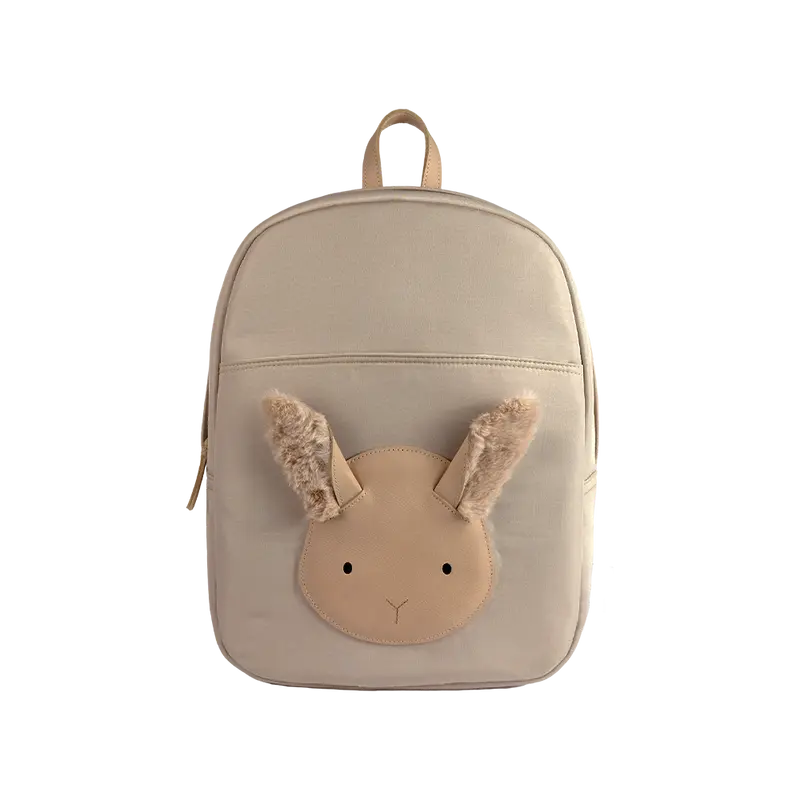 Pibbe Schoolbag | Fluffy Bunny | Cream Taslan