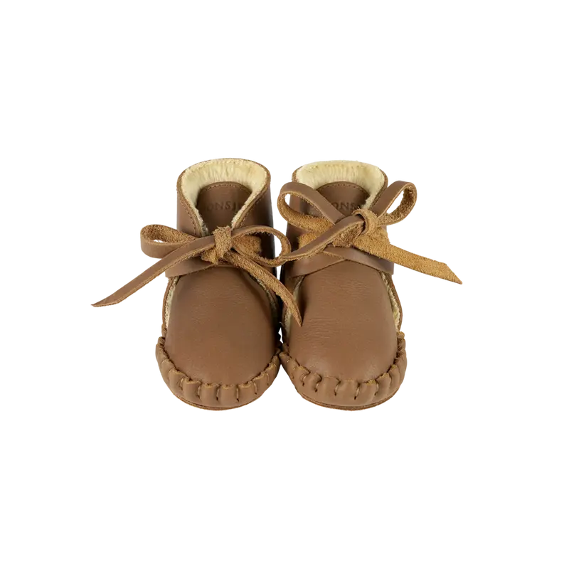 Pina Classic Booties | Cognac Classic Leather