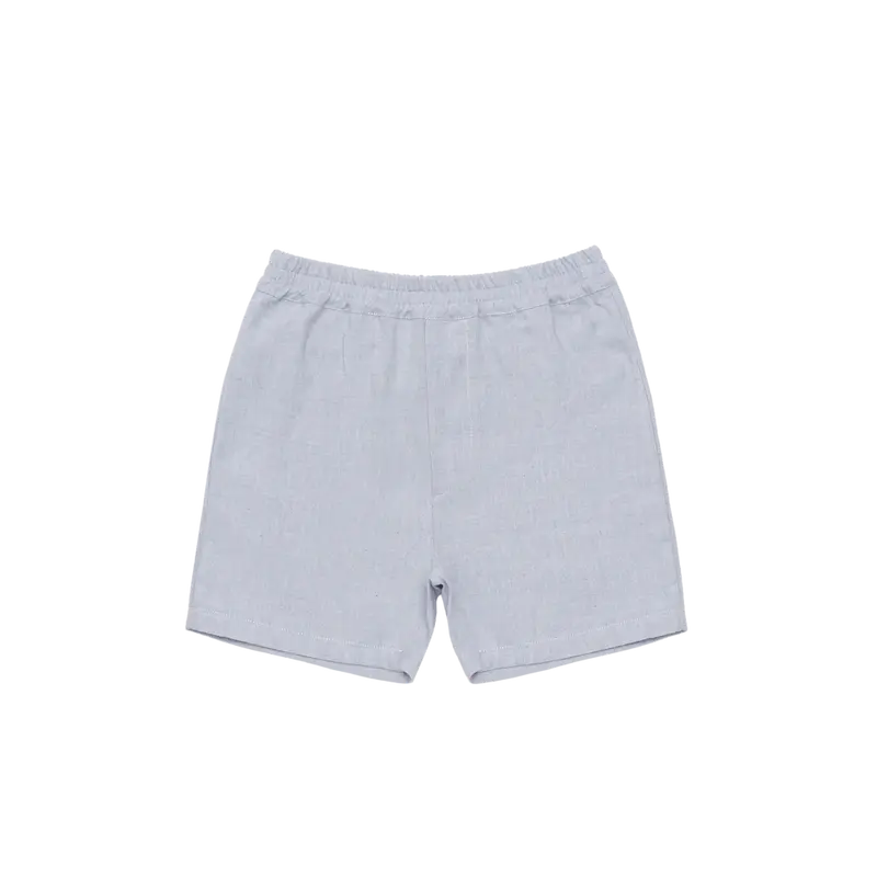Plom Shorts | Ice Blue Melange