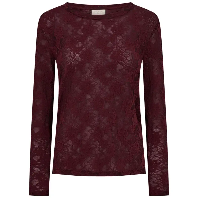 Port Royale floral mesh top Esvia