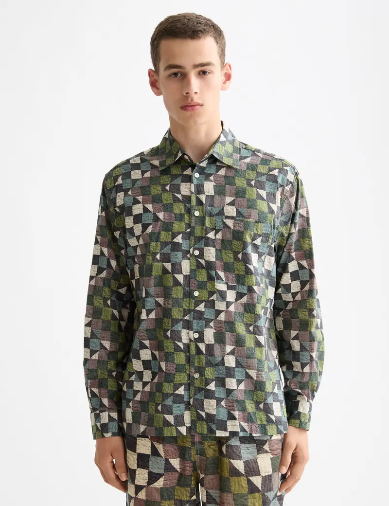 Printed relaxed-fit shirt