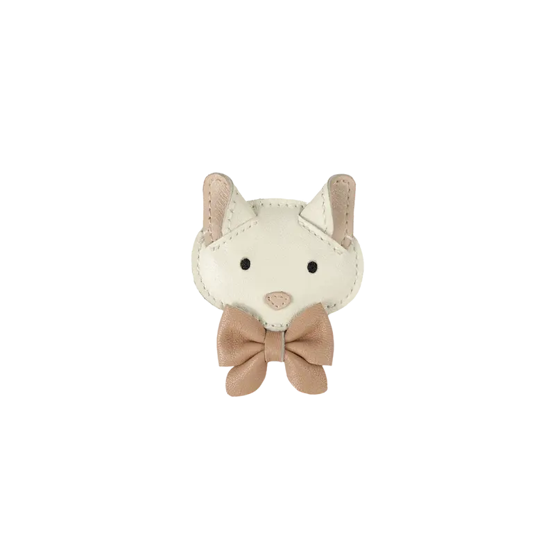 Pua Clip | Kitten | Off White Leather