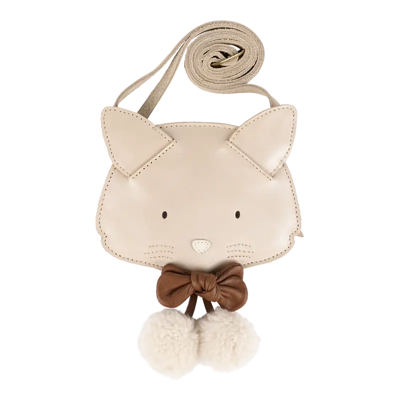 Pua Purse | Cat | Powder Metallic Nubuck
