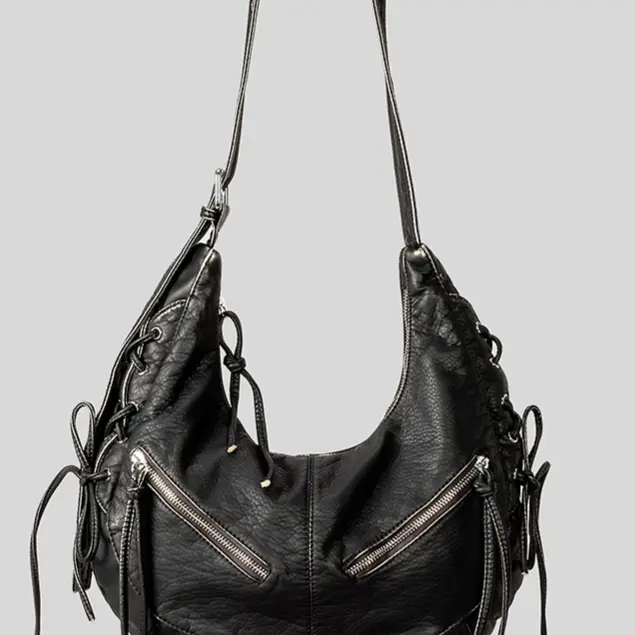 Punk Style Adjustable Crossbody Bag