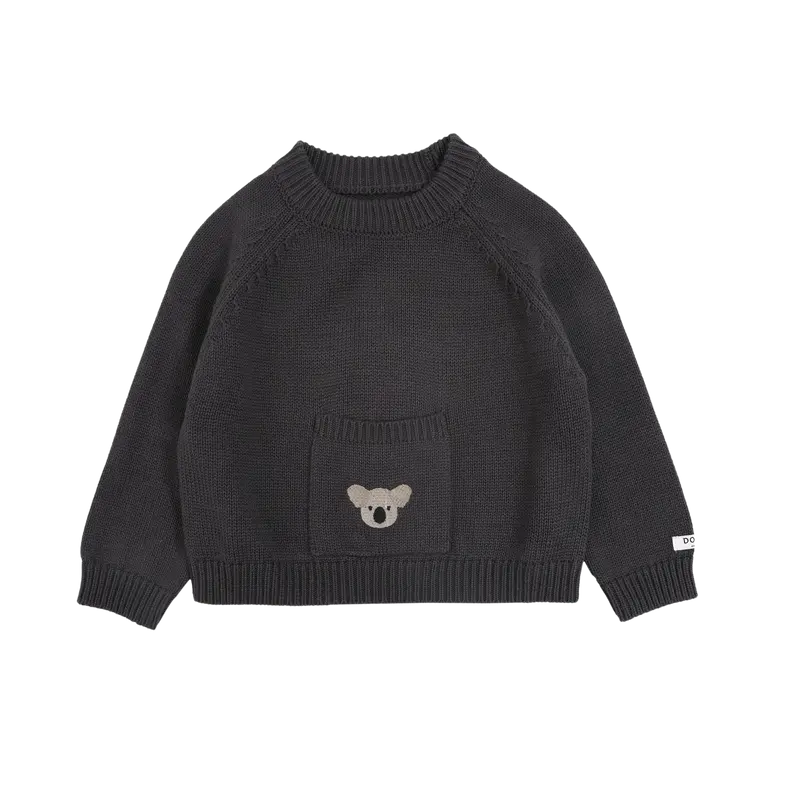 Qoeke Sweater | Koala | Cloudy Grey