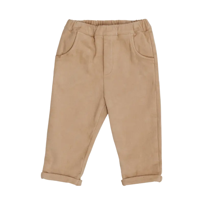 Qolb Trousers | Soft Taupe