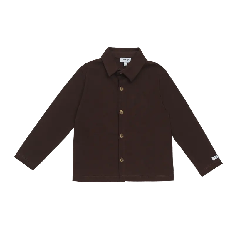 Qouten Shirt | Espresso