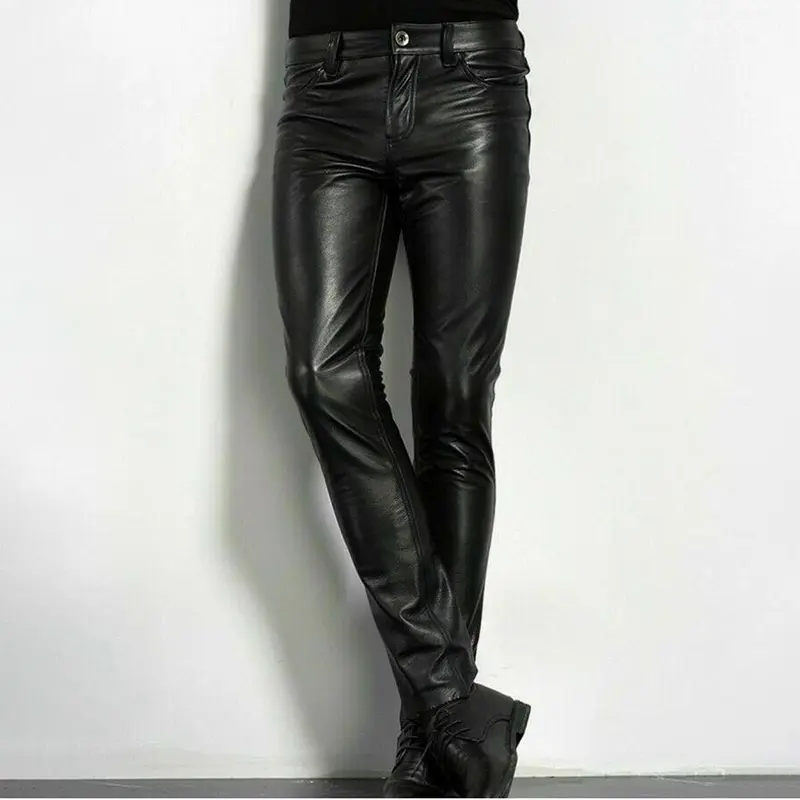 Quentin | Herren Lederjeans