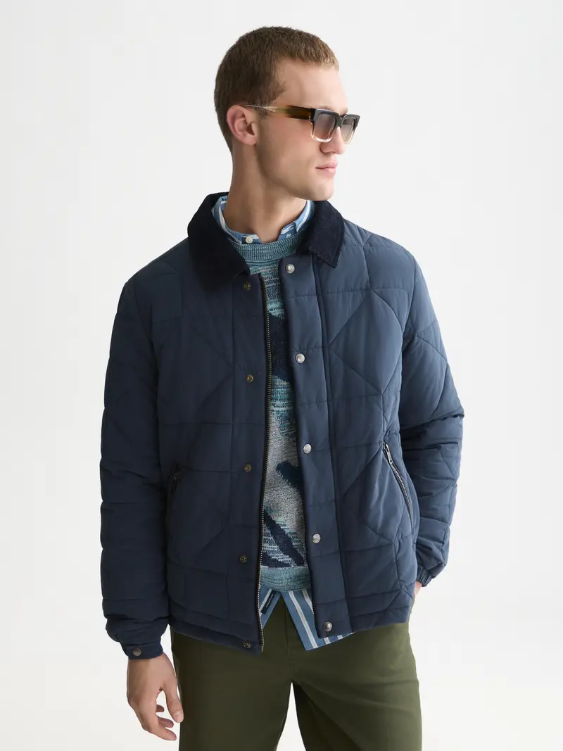 Quilted Geo Jacket