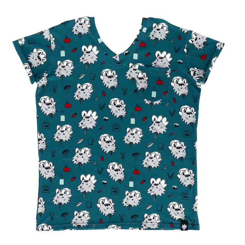 Raspberry Republic - LADIES Short Sleeve Tshirt A Wolf in Disguise