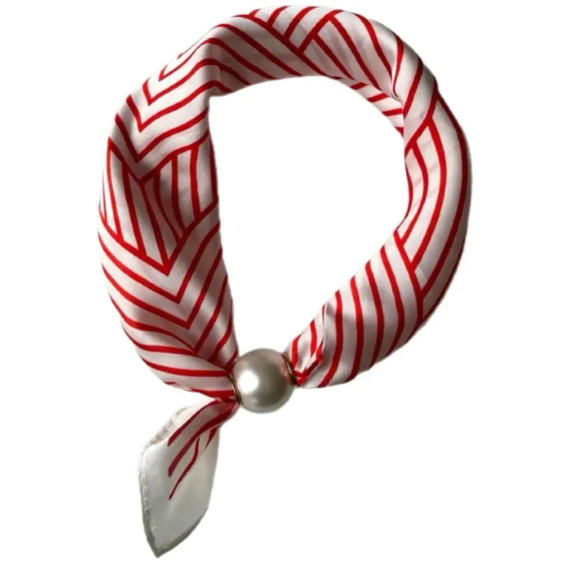 Red-white parel sjaaltje Chloe