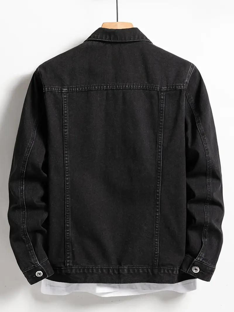 Regan | Geknöpfte Jeansjacke