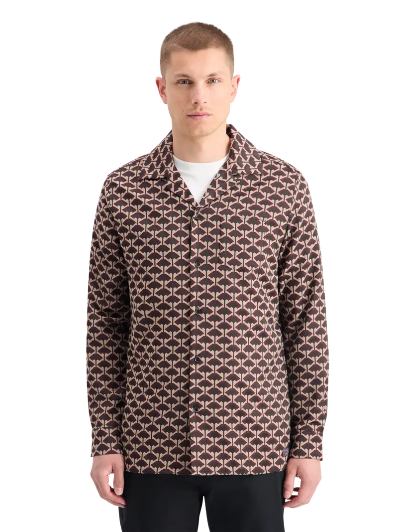 Regular-Fit Jacquard Shirt