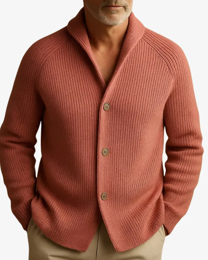 Reimfried | Herren Strickjacke mit Knopfleiste