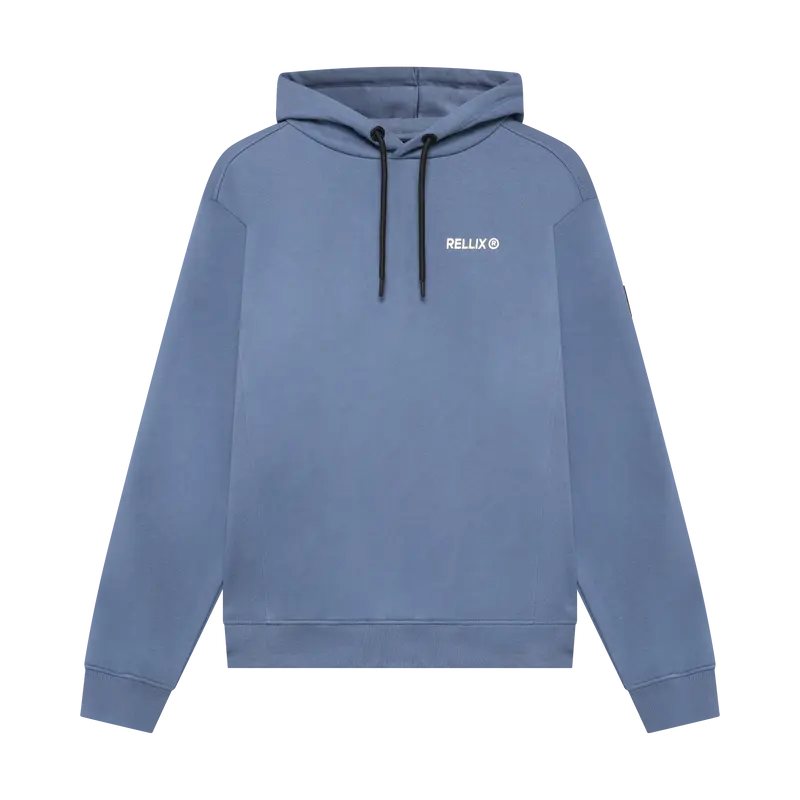 Rellix - Hoodie Rellix Backprint Brush | Ash Blue