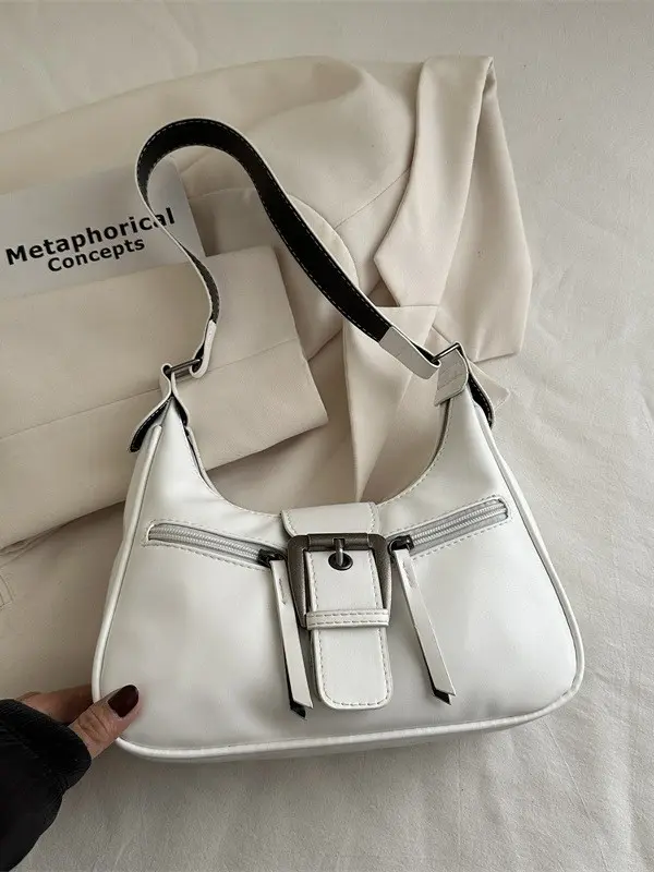 Retro Crescent Shoulder Bag