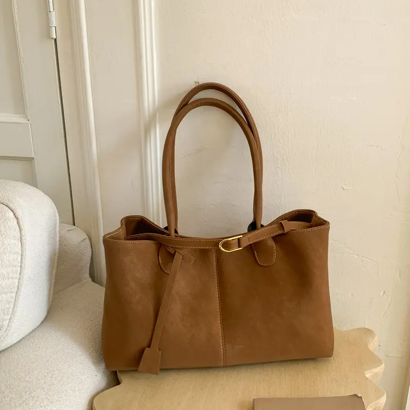 Retro Women Shoulder Bag Large Capacity Tote