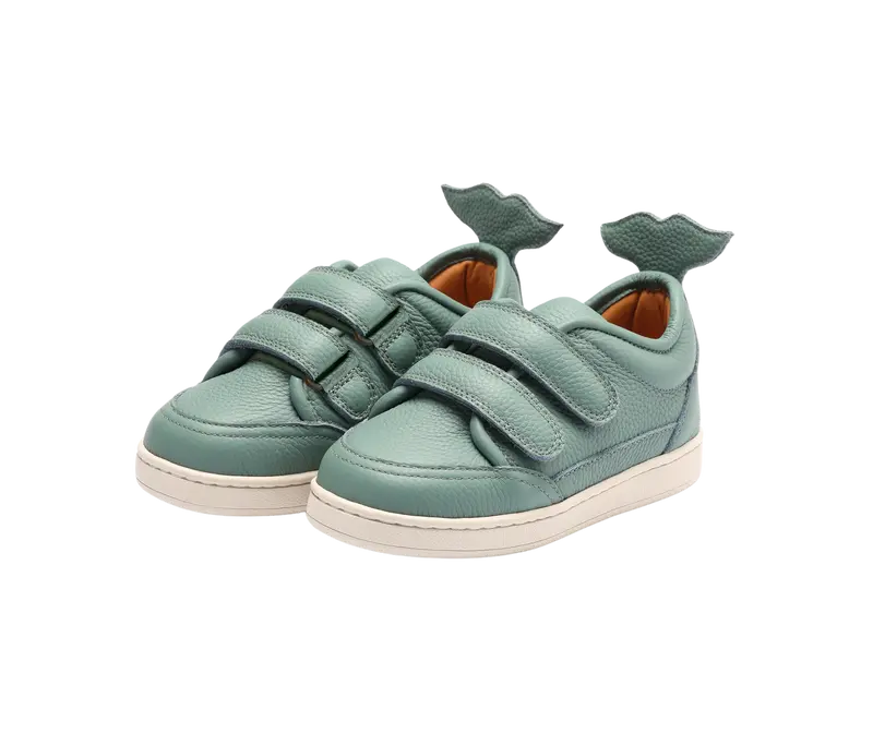 Rian Sneakers | Jade Leather
