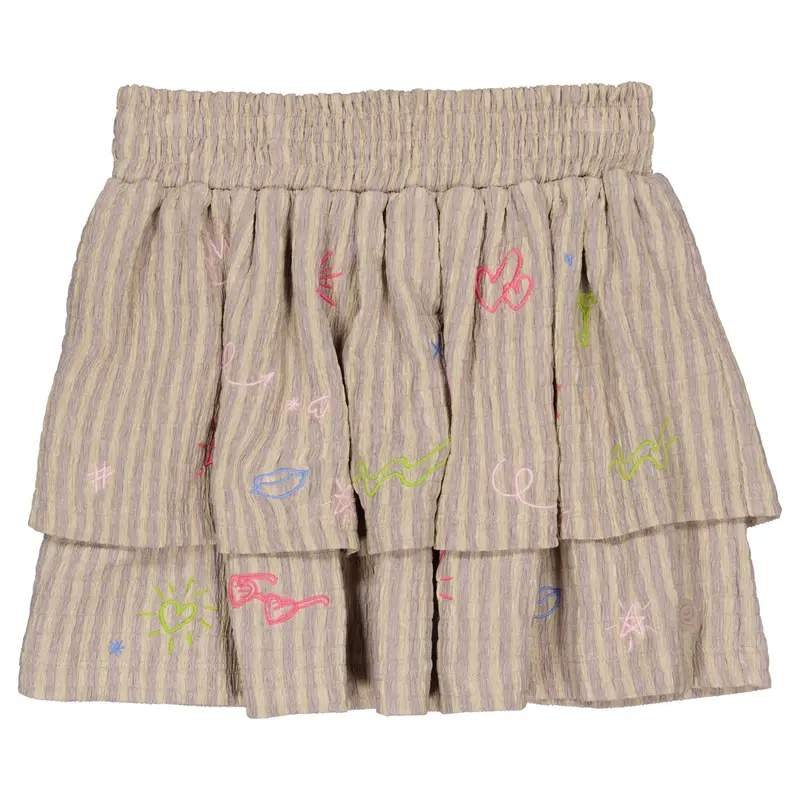 Rok Paars | AOP Purple Stripe