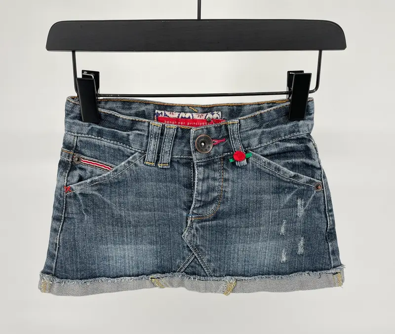 Rokje Blauw Denim Maat 98 / 104