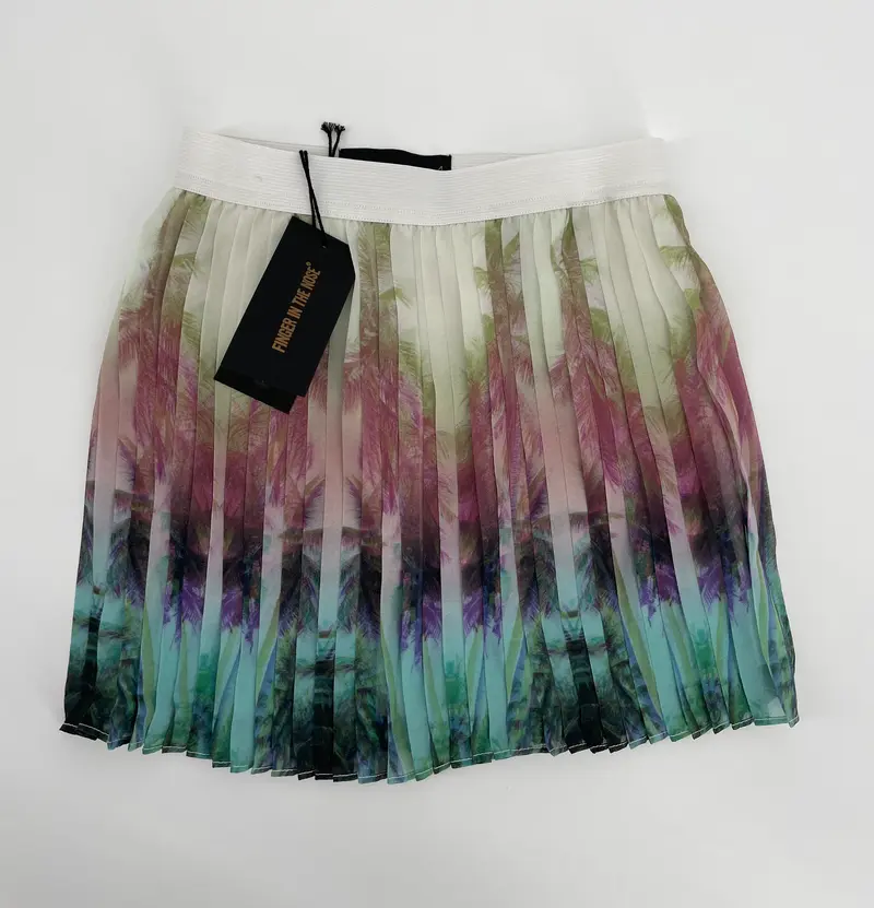 Rokje Multicolor Plooien