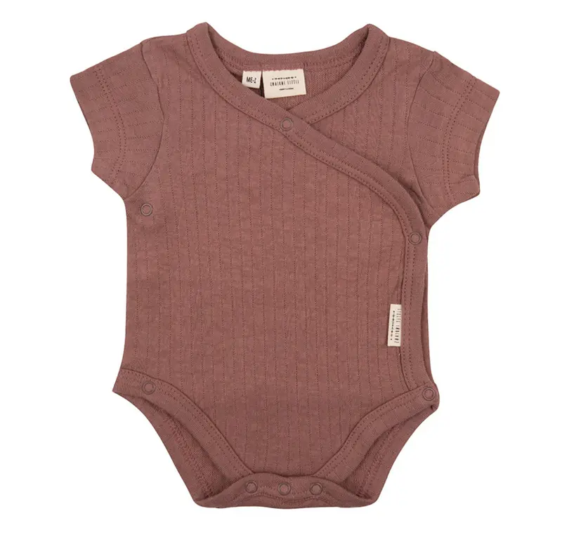 Romper Korte Mouw - Burlwood