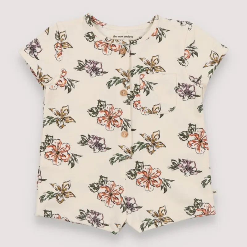 Romper Rancho Hibiscus Baby